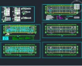 公寓樓電氣施工圖免費下載